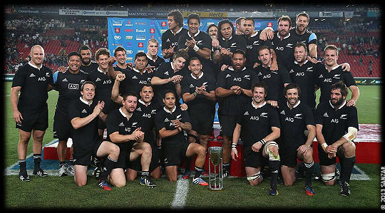 All Blacks Rugby Championship Winners 2013